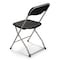 Atlas Commercial Products TitanPRO Aluminum Plastic Folding Chair, Black PFC2-ALUM-BK - alternate 2